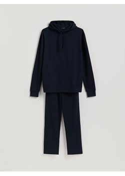 Reserved - Dwuczęściowa piżama - granatowy ze sklepu Reserved w kategorii Piżamy męskie - zdjęcie 187296522