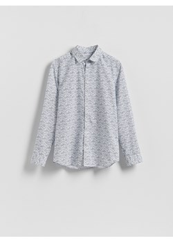 Reserved - Koszula slim z bawełny egipskiej - jasnoniebieski - id: RJ180-05P - marki Reserved - 187296632 Reserved - Koszula slim z bawełny egipskiej - jasnoniebieski ze sklepu Reserved w kategorii Koszule męskie - zdjęcie 187296632