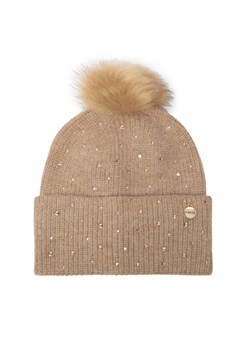 Guess Czapka AW5213 POL01 Beżowy - id: 0000304246067 - marki Guess - 187297362 Guess Czapka AW5213 POL01 Beżowy ze sklepu MODIVO w kategorii Czapki zimowe damskie - zdjęcie 187297362