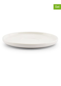 Salt and Pepper Spodki (4 szt.) &quot;Nuo&quot; w kolorze białym - Ø 15 cm ze sklepu Limango Polska w kategorii Dzbanki i zaparzacze - zdjęcie 187298563