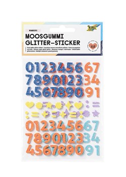 folia PAPER Naklejki brokatowe "Numbers" ze wzorem z gumy piankowej - 5+ - id: 17791597 - marki Folia Paper - 187298803 folia PAPER Naklejki brokatowe "Numbers" ze wzorem z gumy piankowej - 5+ ze sklepu Limango Polska w kategorii Zabawki - zdjęcie 187298803