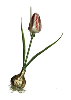 Kersten Ozdoba choinkowa "Tulip" w kolorze zielono-czerwonym - wys. 20,3 cm - id: 17896781 - marki Kersten - 187299124 Kersten Ozdoba choinkowa "Tulip" w kolorze zielono-czerwonym - wys. 20,3 cm ze sklepu Limango Polska w kategorii Dekoracje bożonarodzeniowe - zdjęcie 187299124