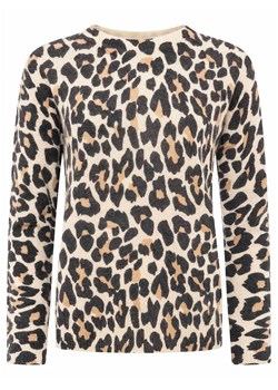 Zwillingsherz Kaszmirowy sweter w kolorze beżowo-jasnobrązowym ze sklepu Limango Polska w kategorii Swetry damskie - zdjęcie 187299914