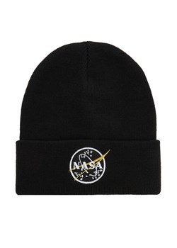 Czapka Alpha Industries Nasa Beanie 198948 Czarny - id: 4059146259540 - marki Alpha Industries - 187300254 Czapka Alpha Industries Nasa Beanie 198948 Czarny ze sklepu eobuwie.pl w kategorii Czapki zimowe męskie - zdjęcie 187300254