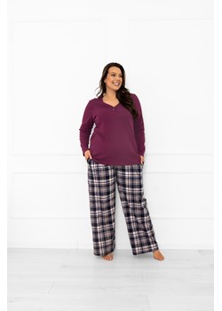 Piżama damska długi rękaw, długie spodnie Donatella ze sklepu italianfashion w kategorii Piżamy damskie - zdjęcie 187300653