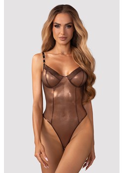 Body sexy Obsessive Soranna crotchless teddy black ze sklepu kontri.pl w kategorii Body damskie - zdjęcie 187300783