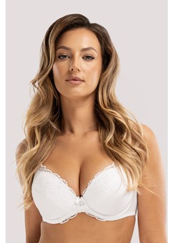 Biustonosz push-up Unikat Arabela biały ze sklepu kontri.pl w kategorii Biustonosze - zdjęcie 187300861