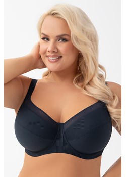 Biustonosz miękki Gorsenia K974 Anika granatowy ze sklepu kontri.pl w kategorii Biustonosze - zdjęcie 187300872