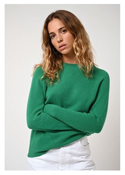 AUTHENTIC CASHMERE Kaszmirowy sweter &quot;Ecrin&quot; w kolorze zielonym ze sklepu Limango Polska w kategorii Swetry damskie - zdjęcie 187302313