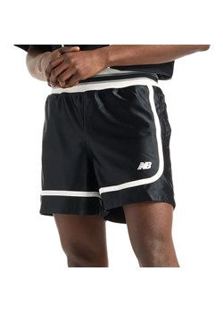Spodenki męskie New Balance MS51608BK - czarne ze sklepu streetstyle24.pl w kategorii Spodenki męskie - zdjęcie 187302574
