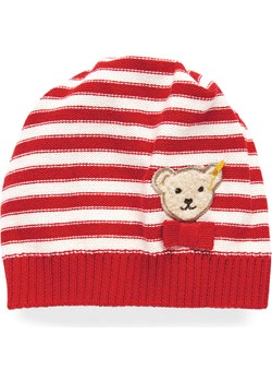 Steiff Dzianinowa czapka w kolorze czerwono-białym - id: 8768945 - marki Steiff - 187302743 Steiff Dzianinowa czapka w kolorze czerwono-białym ze sklepu Limango Polska w kategorii Czapki dziecięce - zdjęcie 187302743