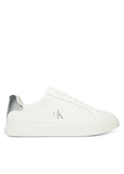 Sneakersy Calvin Klein Low Pro Cups Laceup Lth Met HW0HW02846 Biały - id: 0000305621160 - marki Calvin Klein - 187302793 Sneakersy Calvin Klein Low Pro Cups Laceup Lth Met HW0HW02846 Biały ze sklepu eobuwie.pl w kategorii Buty sportowe damskie - zdjęcie 187302793
