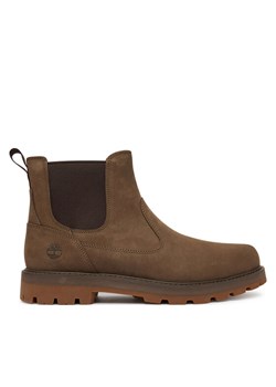 Sztyblety Timberland Britton Road TB0A6A4WEM51 Brązowy ze sklepu eobuwie.pl w kategorii Buty zimowe męskie - zdjęcie 187302802