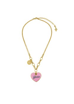 Naszyjnik Guess JUBN05 148JW Złoty - id: 7628907237119 - marki Guess - 187302834 Naszyjnik Guess JUBN05 148JW Złoty ze sklepu eobuwie.pl w kategorii Naszyjniki - zdjęcie 187302834