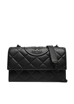 Torebka Tory Burch Fleming Soft Grain Convertible Shoulder Bag 169791 Czarny - id: 0197865334378 - marki Tory Burch - 187302840 Torebka Tory Burch Fleming Soft Grain Convertible Shoulder Bag 169791 Czarny ze sklepu eobuwie.pl w kategorii Listonoszki - zdjęcie 187302840