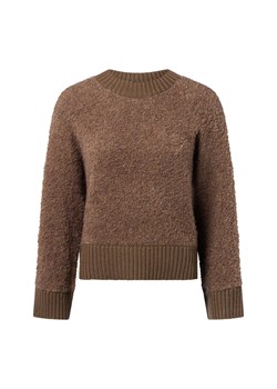 Opus Sweter damski z zawartością wełny - Pennan Kobiety Sztuczne włókno błotnisty jednolity - id: 802843-0001-00340 - marki Opus - 187303611 Opus Sweter damski z zawartością wełny - Pennan Kobiety Sztuczne włókno błotnisty jednolity ze sklepu vangraaf w kategorii Swetry damskie - zdjęcie 187303611