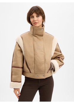 BOSS Orange Damska kurtka ze sztucznego futra - Cheerlea Kobiety brązowy jednolity - id: 783279-0001-00340 - marki BOSS HUGO BOSS - 187303620 BOSS Orange Damska kurtka ze sztucznego futra - Cheerlea Kobiety brązowy jednolity ze sklepu vangraaf w kategorii Kurtki damskie - zdjęcie 187303620