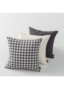 Komplet poszewek 3 szt. Quadro 05 - id: T-000-113 - marki Dekoria - 187303913 Komplet poszewek 3 szt. Quadro 05 ze sklepu dekoria.pl w kategorii Poszewki na poduszki - zdjęcie 187303913