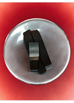 Reserved - Pasek z łączonych materiałów - czarny - id: 565CQ-99X - marki Reserved - 187304683 Reserved - Pasek z łączonych materiałów - czarny ze sklepu Reserved w kategorii Paski męskie - zdjęcie 187304683