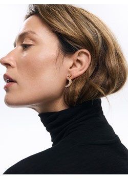 Reserved - Pozłacane kolczyki z cyrkoniami - złoty - id: 721IL-GLD - marki Reserved - 187304743 Reserved - Pozłacane kolczyki z cyrkoniami - złoty ze sklepu Reserved w kategorii Kolczyki - zdjęcie 187304743