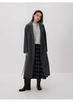 Reserved - Plisowana spódnica w kratę - granatowy - id: YS817-59X - marki Reserved - 187304962 Reserved - Plisowana spódnica w kratę - granatowy ze sklepu Reserved w kategorii Spódnice - zdjęcie 187304962