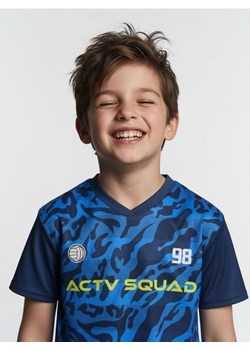 Sinsay - Koszulka Active - granatowy - id: 067CH-59X - marki Sinsay - 187305963 Sinsay - Koszulka Active - granatowy ze sklepu Sinsay w kategorii T-shirty chłopięce - zdjęcie 187305963