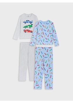 Sinsay - Piżamy dwuczęściowe 2 pack - szary - id: 316EV-09M - marki Sinsay - 187306004 Sinsay - Piżamy dwuczęściowe 2 pack - szary ze sklepu Sinsay w kategorii Piżamy dziecięce - zdjęcie 187306004