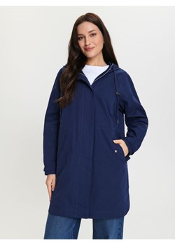 Sinsay - Kurtka parka z kapturem - granatowy - id: 3543X-59X - marki Sinsay - 187306012 Sinsay - Kurtka parka z kapturem - granatowy ze sklepu Sinsay w kategorii Parki damskie - zdjęcie 187306012