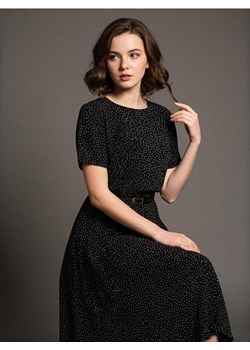 Sinsay - Sukienka z paskiem - wielobarwny - id: 480DA-MLC - marki Sinsay - 187306031 Sinsay - Sukienka z paskiem - wielobarwny ze sklepu Sinsay w kategorii Sukienki - zdjęcie 187306031