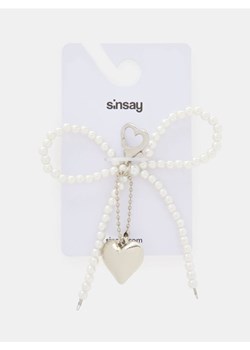 Sinsay - Brelok ze srebrnym sercem i koralikami - wielobarwny ze sklepu Sinsay w kategorii Breloki - zdjęcie 187306092