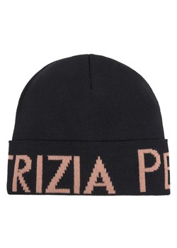 Patrizia Pepe Czapka 8F0454/A6B2-X1HM Czarny ze sklepu MODIVO w kategorii Czapki zimowe damskie - zdjęcie 187306213