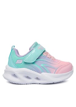 Skechers Sneakersy Sola Glow 303713N AQMT Niebieski - id: 0000305518811 - marki Skechers - 187306292 Skechers Sneakersy Sola Glow 303713N AQMT Niebieski ze sklepu MODIVO w kategorii Buty sportowe dziecięce - zdjęcie 187306292