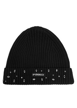 Pinko Czapka Serengeti Cuffia 104326 A27A Czarny ze sklepu MODIVO w kategorii Czapki zimowe damskie - zdjęcie 187306301