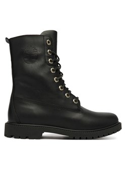 Timberland Trzewiki Premium 8 Inch Lace Up Wp TB0A43MXW021 Czarny ze sklepu MODIVO w kategorii Botki - zdjęcie 187306323