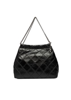 Tory Burch Torebka Fleming Soft Distressed Hobo Bag 165170 Czarny ze sklepu MODIVO w kategorii Listonoszki - zdjęcie 187306350