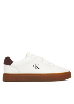Calvin Klein Sneakersy Classic Cupsole Laceup Lth YM0YM01435 Biały - id: 0000305620736 - marki Calvin Klein - 187306460 Calvin Klein Sneakersy Classic Cupsole Laceup Lth YM0YM01435 Biały ze sklepu MODIVO w kategorii Buty sportowe męskie - zdjęcie 187306460
