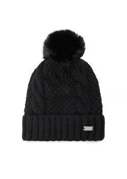 Puccini Czapka CZ2411 Czarny - id: 0000304867729 - marki Puccini - 187306463 Puccini Czapka CZ2411 Czarny ze sklepu MODIVO w kategorii Czapki zimowe damskie - zdjęcie 187306463