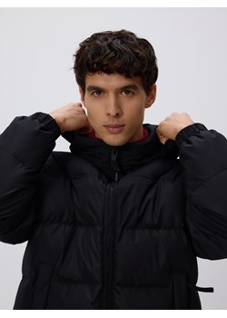 Reserved - Pikowana kurtka z chowanym kapturem - czarny - id: 470EW-99X - marki Reserved - 187308262 Reserved - Pikowana kurtka z chowanym kapturem - czarny ze sklepu Reserved w kategorii Kurtki męskie - zdjęcie 187308262