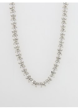 Reserved - Naszyjnik z motywem kwiatów - srebrny - id: 711IL-SLV - marki Reserved - 187308314 Reserved - Naszyjnik z motywem kwiatów - srebrny ze sklepu Reserved w kategorii Naszyjniki - zdjęcie 187308314