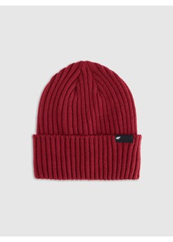 Męska czapka zimowa 4F 4FWAW25ACAPM673 - czerwona - id: 324236 - marki 4F - 187308850 Męska czapka zimowa 4F 4FWAW25ACAPM673 - czerwona ze sklepu Sportstylestory.com w kategorii Czapki zimowe męskie - zdjęcie 187308850