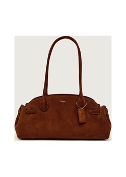 Coach Torebka na ramię EMPIRE 34 | zamsz - id: CN254W000022257 - marki Coach - 187308982 Coach Torebka na ramię EMPIRE 34 | zamsz ze sklepu Gomez Fashion Store w kategorii Listonoszki - zdjęcie 187308982