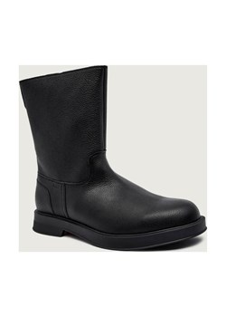 HUGO Skórzane buty wysokie Lenner_boot_grlt ze sklepu Gomez Fashion Store w kategorii Buty zimowe męskie - zdjęcie 187308992