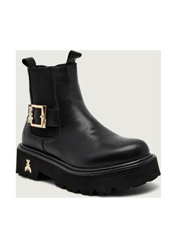 Patrizia Pepe Skórzane sztyblety - id: PK255G000040514 - marki Patrizia Pepe - 187309020 Patrizia Pepe Skórzane sztyblety ze sklepu Gomez Fashion Store w kategorii Buty zimowe dziecięce - zdjęcie 187309020