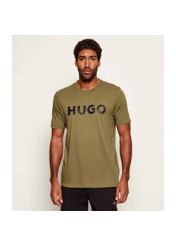 HUGO T-shirt Dulivio | Regular Fit ze sklepu Gomez Fashion Store w kategorii T-shirty męskie - zdjęcie 187309244