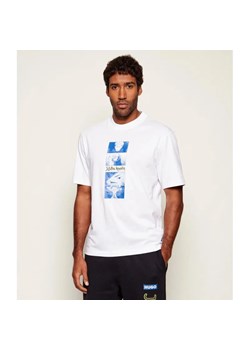 Hugo Blue T-shirt Nuley_JJK Hugo x Jujutsu Kaisen | Regular Fit - id: BJ261M000040100 - marki Hugo Blue - 187309273 Hugo Blue T-shirt Nuley_JJK Hugo x Jujutsu Kaisen | Regular Fit ze sklepu Gomez Fashion Store w kategorii T-shirty męskie - zdjęcie 187309273