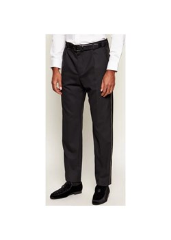 HUGO Spodnie Teagan254E1X | Modern fit | z dodatkiem wełny - id: BU255M000010001 - marki Hugo Boss - 187311692 HUGO Spodnie Teagan254E1X | Modern fit | z dodatkiem wełny ze sklepu Gomez Fashion Store w kategorii Spodnie męskie - zdjęcie 187311692