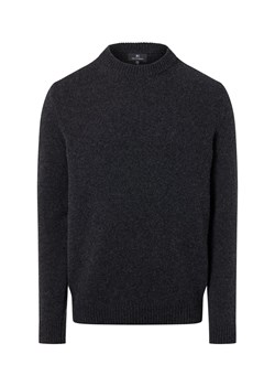 Nils Sundström Sweter męski Mężczyźni wełna ze strzyży antracytowy marmurkowy - id: 644696-0012-09900 - marki Nils Sundström - 187311851 Nils Sundström Sweter męski Mężczyźni wełna ze strzyży antracytowy marmurkowy ze sklepu vangraaf w kategorii Swetry męskie - zdjęcie 187311851