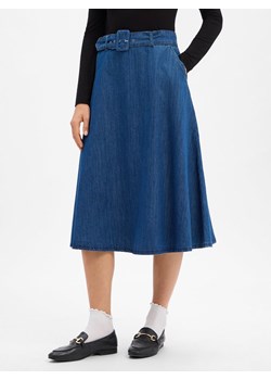 More & More Dżinsowa spódnica damska Kobiety Bawełna medium stone jednolity - id: 796091-0001-00340 - marki More & More - 187311901 More & More Dżinsowa spódnica damska Kobiety Bawełna medium stone jednolity ze sklepu vangraaf w kategorii Spódnice - zdjęcie 187311901