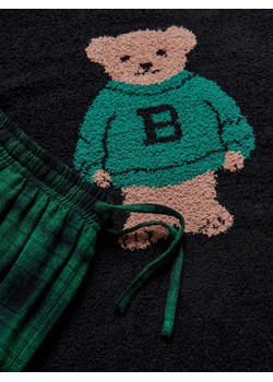 Reserved - Dwuczęściowa piżama z misiem - czarny ze sklepu Reserved w kategorii Piżamy męskie - zdjęcie 187312650