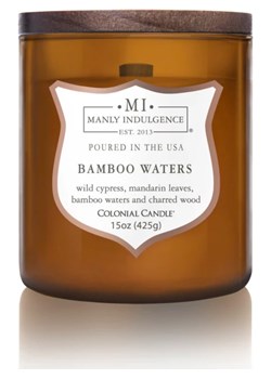 Colonial Candle Świeca zapachowa "Bamboo Waters" - 425 g - id: 11209528 - marki Colonial Candle - 187312852 Colonial Candle Świeca zapachowa "Bamboo Waters" - 425 g ze sklepu Limango Polska w kategorii Świece i dyfuzory - zdjęcie 187312852